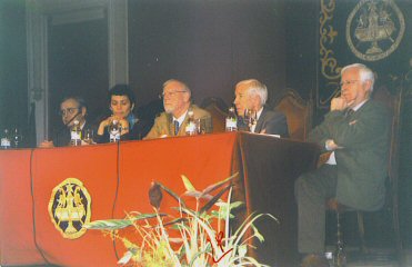 Juan Pablo Ortega en un acto de presentaci�n.